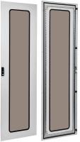 Дверь металлическая со стеклом 2000х800 FORMAT ИЭК YKM40D-FO-DG-200-080