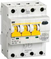 Выключатель автоматический дифференциального тока 4п C 16А 300мА тип A 6кА АВДТ-34 ИЭК MAD22-6-016-C-300