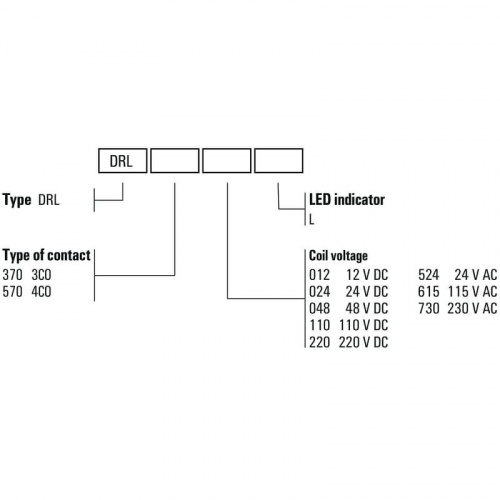 Реле защиты от перегрузки DRL370024L 1133580000