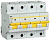 Выключатель автоматический модульный 4п D 63А 15кА ВА47-150 ИЭК MVA50-4-063-D