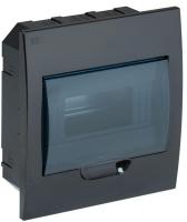 Корпус модульный пластиковый ЩРВ-П-8 IP41 встраив. черн. ИЭК MKP12-V-08-41-K02