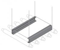 Цоколь усиленный 100х800 (уп.2шт) ABB EZ8001