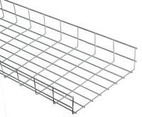 Лоток проволочный 500х35 L3000 сталь 4мм оцинк. ИЭК CLWG10-035-500-3