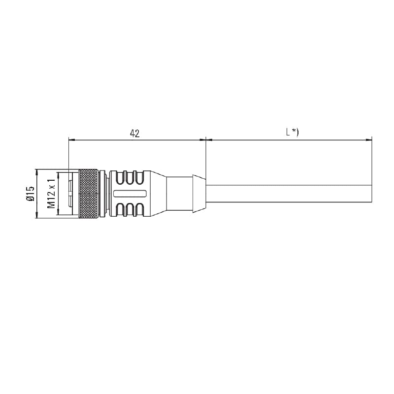 Круглые соед. разъемы|Прово SAIL-M12GM12G-8-3.0U 1279440300