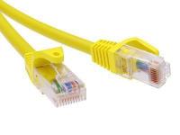 Патч-корд неэкранированный кат.6 U/UTP 4х2 LSZH 1м желт. DKC RN6UU4510YL