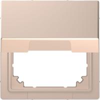 Адаптер Merten D-Life с крышкой для интеграции System M в D-Life SD шампань SchE MTN4081-6051