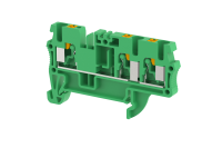 3102050003 Клемма проходная на 3 подключения зеленая PQ2.5-1×2-GREEN