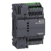 Контроллер Опт ПЛК М172 без дисплея 18 I/O 2xModbus SchE TM172OBM18R