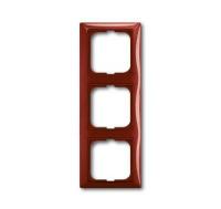 Рамка 3-м Basic 55 foyer-red ABB 2CKA001725A1518