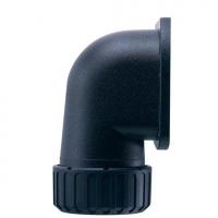 Фитинг AS 90град. с фланцем пласт. d34 черн. (уп.10шт) ABB 7TCA296000R1711