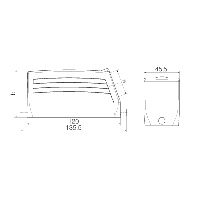 Корпус HDC 24B TSLU 1M32G 1787790000