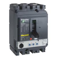 Выключатель автоматический 3п 3т 100А 25кА NSX160B Micrologic 2.2 SchE LV430746