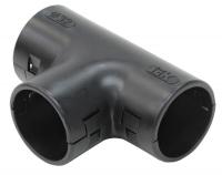 Тройник открывающийся TI32G черн. ИЭК CTA10D-TIG32-K02-020