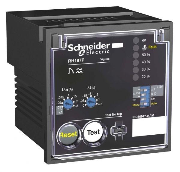 Реле RH197P 220/240В пер.ток 50/60/400Гц с ручным или авт. возвратом SchE 56507