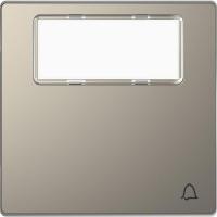 Клавиша для 1-кл. звонка Merten D-Life с полем для надписи SD никель SchE MTN3365-6050