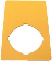 Знак аварийная остановка 50х33мм пустой M22-XZK желт. EATON 216470