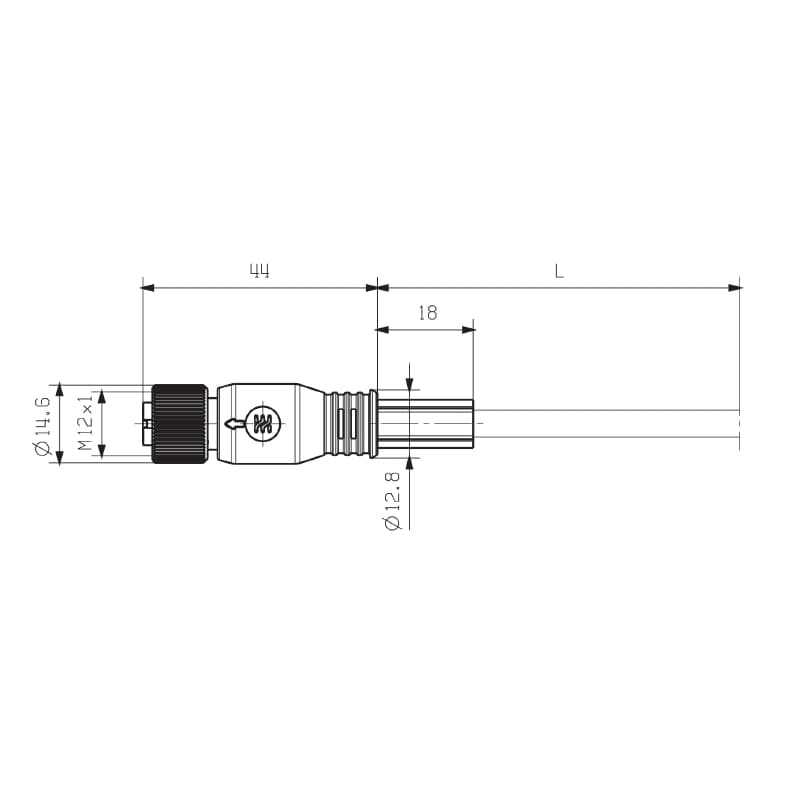 Шинный кабель FBC PA M12 MA-FM 10M 1075461000
