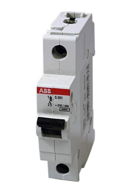 Выключатель автоматический модульный 1п K 4А 6кА S201 K4 ABB 2CDS251001R0337