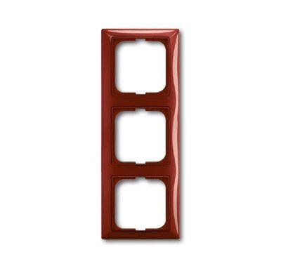 Рамка 3-м Basic 55 foyer-red ABB 2CKA001725A1518