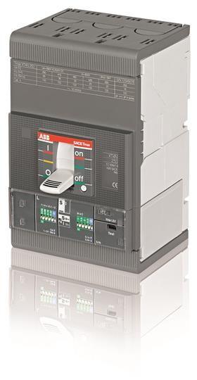 Выключатель автоматический 4п XT1B 160 TMD 160-1600 4p F F InN=50% ABB 1SDA066820R1