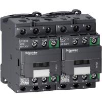 Контактор реверсивный D 3п AC3 440В 12А катушка управления 48-130В AC/DC зажим под винт SchE LC2D12EHE