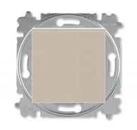 Выключатель кнопочный 1-кл. СП Levit IP20 кофе макиато/бел. ABB 2CHH599145A6018
