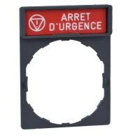 Маркировка "ARRET D'URGENCE" SchE ZBY2130