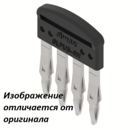 3828010400 Перемычка втычная на 4 полюса для клемм шириной 3.5 мм SLPU3.5-4W
