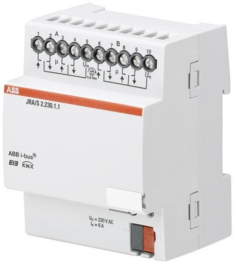 Активатор жалюзи 2-кан. 230В JRA/S 2.230.1.1 ABB 2CDG110129R0011