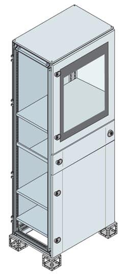 Шкаф под компьютер 2000х600х800мм ABB ES2068PCK