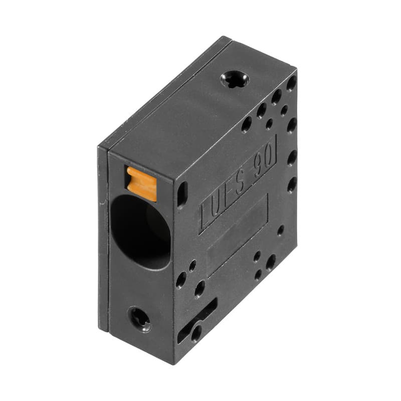 Клемма печатной платы LUFS 10.00/01/90 5.0SN BK BX 2500560000