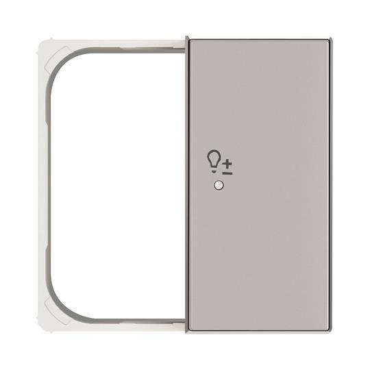 Клавиша двойная правая SRD-2-R-85PL free@home SKY светорегулятор серебр. ABB 2CLA852640A2301