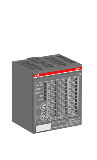 Модуль интерфейсный S500 CI521-MODTCP-XC ABB 1SAP422100R0001