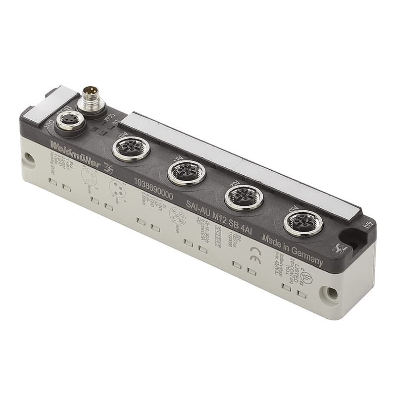 Штекерный соединитель печат SAI-AU M12 SB 4AI 1938690000