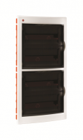 Бокс СП IP41 72м бел/дым. двер. DKC 81572