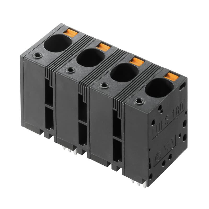 Клемма печатной платы LUFS 15.00/07/180V 5.0SN BK BX 2492260000