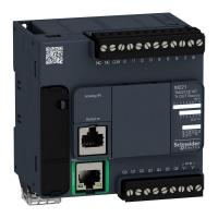 Блок компактный базовый M221-16IO транзист. источник ETHERNET Advantys OTB SchE TM221CE16T