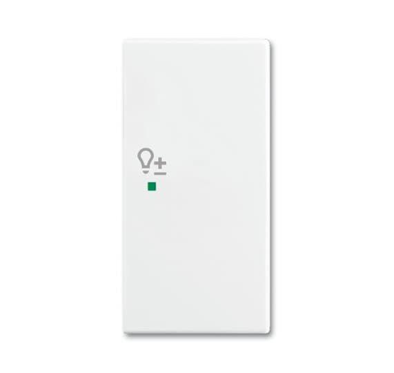 Клавиша двойная правая SRD-2-R-94 free@home светорегулятор Basic 55 альп. бел. ABB 2CKA006220A0679