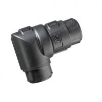 Разъем AMP CI нейлон 6 d12мм угол 90 4 вывода CI12-90-AS4 черн. (уп.500шт) ABB 7TCA298010R0248
