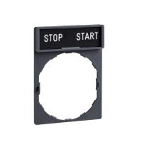 Маркировка 30х40мм с текстом 8х27мм "STOP-START" SchE ZBY2366