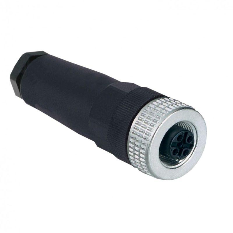 Соединение прямое М12 разъем 5 штырей SchE XZCC12FDM50B