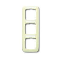 Рамка 3-м Busch-Duro 2000 SI верт. с полем для надписи сл. кость ABB 2CKA001754A3708