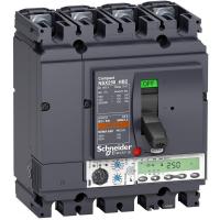Выключатель автоматический 4п 160А 100кА при 690В NSX250HB2 Micrologic 5.2E SchE LV433581