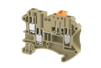 1203140006 Клемма с размыкателем на 3 подключения хаки TQK4-1×2-KHAKHI