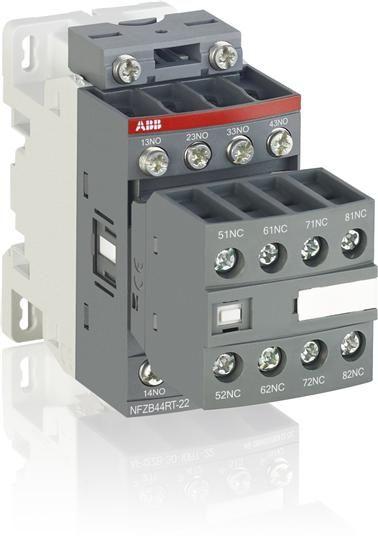 Реле контакторное NFZB44ERT-21 с катушкой упр. 24-60В 50/60Гц 20-60В DC ABB 1SBH136060R2144