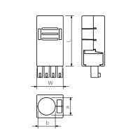 Штекерный соединитель печат BCZ 3.81 AH09 BK BX 1005340000