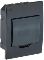 Корпус модульный пластиковый ЩРВ-П-6 IP41 встраив. черн. ИЭК MKP12-V-06-41-K02