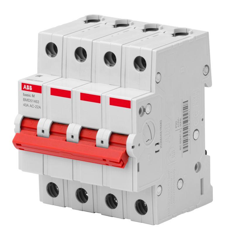 Выключатель нагрузки мод. 4п 16А Basic M BMD51416 ABB 2CDD644051R0016