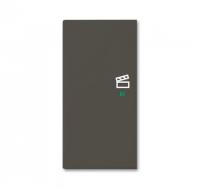 Клавиша двойная левая SRS-2-L-95 free@home сцена Basic 55 chateau-черн. ABB 2CKA006220A0694