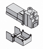 Комплект клеммных крышек OZXB2K (уп.3шт) ABB 1SCA022264R0010